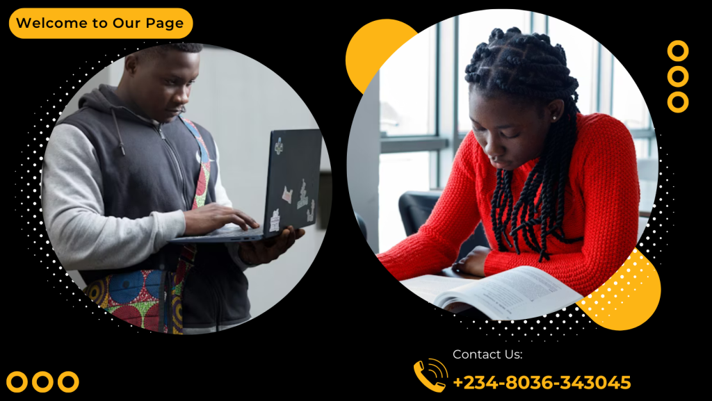 black and yellow marketing agency facebook cover